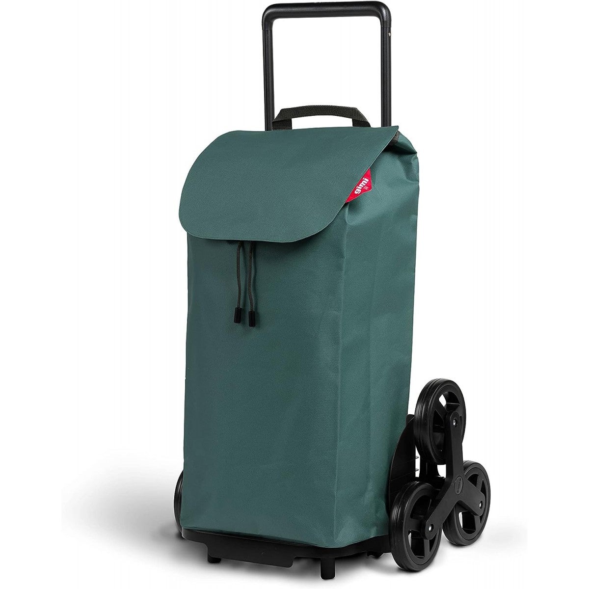 Carrellino per Spesa Gimi Impermeabile 52 lt Carrello Pieghevole Verde