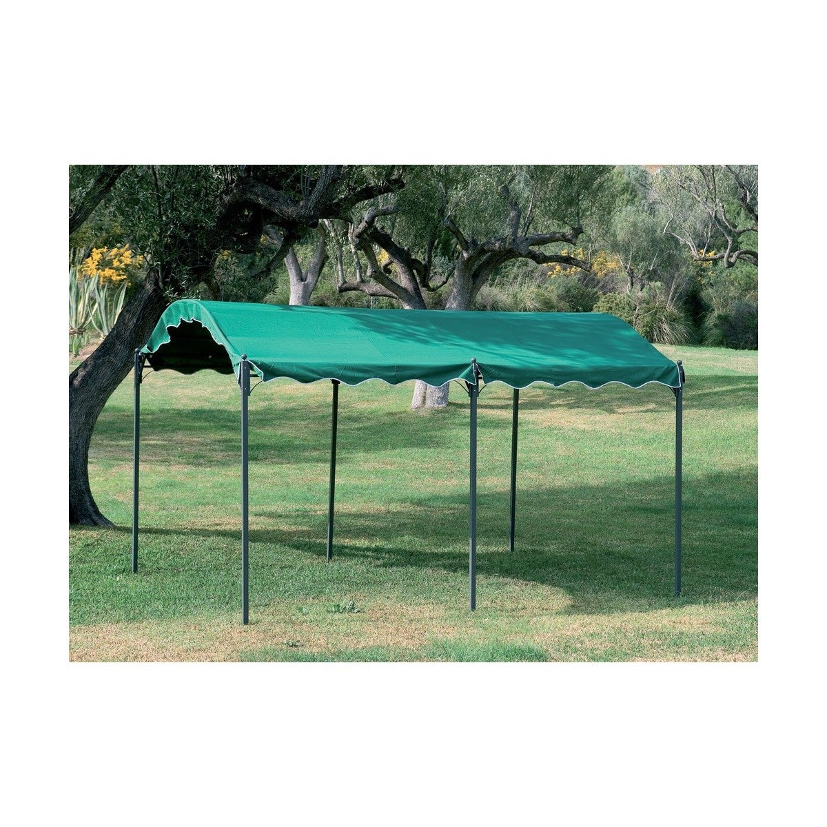 Gazebo 3x4 Carport PVC da Giardino Tendone Garage Box Auto Parcheggio  Macchina