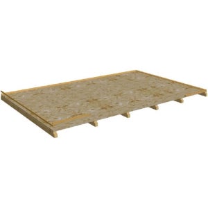 Pannello Osb 3 HYDRO Dimensioni 120 x 80 cm Spessore 15 mm (3 pezzi)