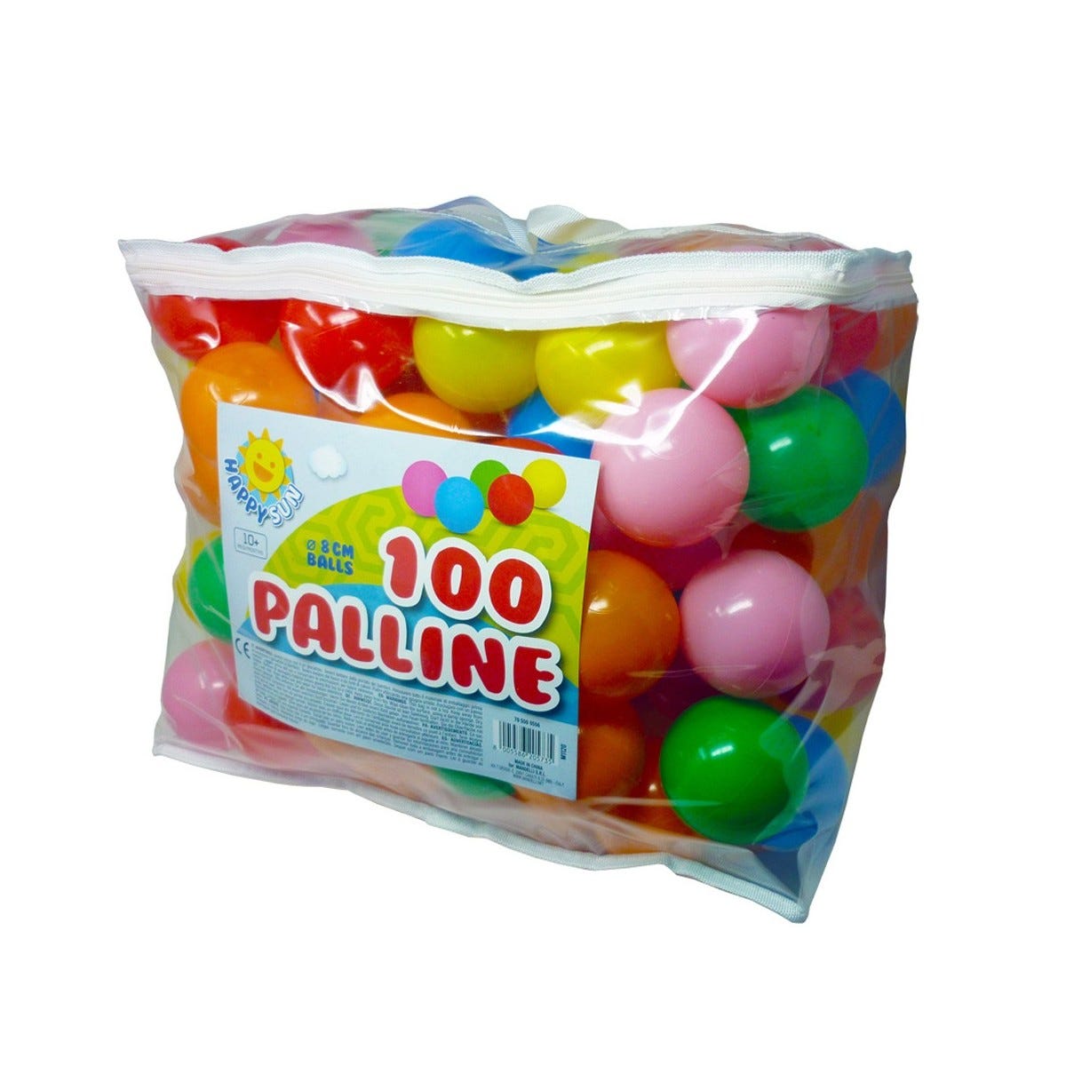 Confezione da 100 palline colorate per bambini — PoolFunStore