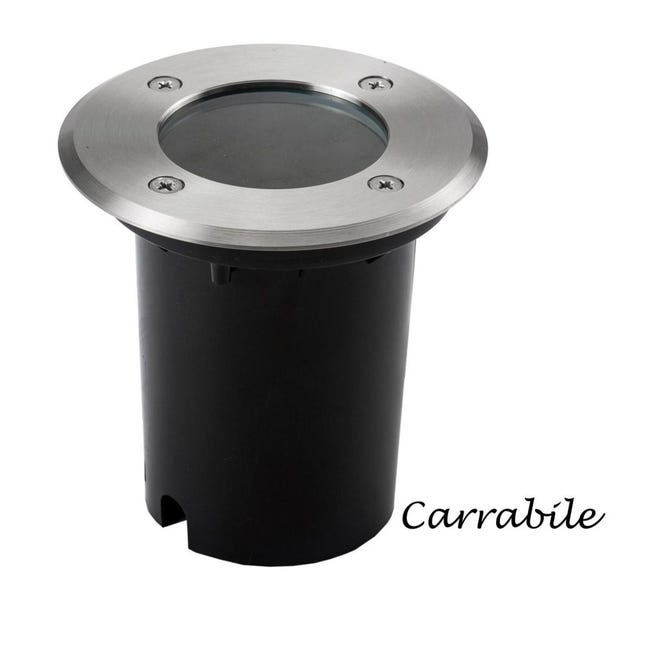 FARETTO INCASSO SEGNAPASSO LED CALPESTABILE 3W LUCE FREDDA 6500K° - ALTA RESISTENZA IP65 DESIGN MODERNO IN ACCIAIO E VETRO TEMPERATO FARETTO INCASSO SEGNAPASSO LED CALPESTABILE 3W LUCE FREDDA 6500K° - ALTA RESISTENZA IP65 DESIGN MODERNO IN ACCIAIO E VETRO TEMPERATO