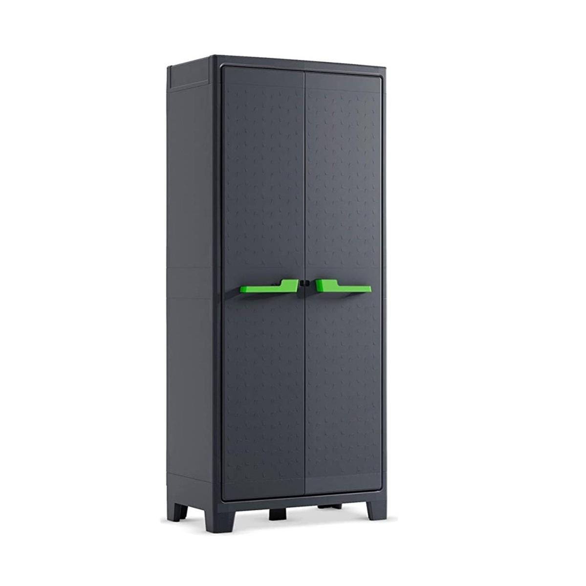 Armadio Esterno Keter Quadra Tuttopiani 68x39x166cm - Perfetto Per Giardino E Terrazzo - Foto 6