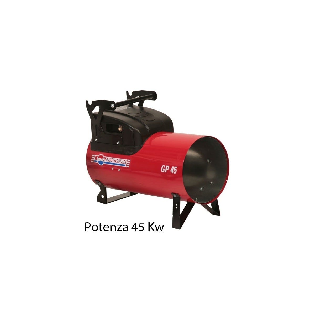 Generatore Aria Calda Gpl 45Kw Riscaldamento Cannone a Gas Termoventilatore