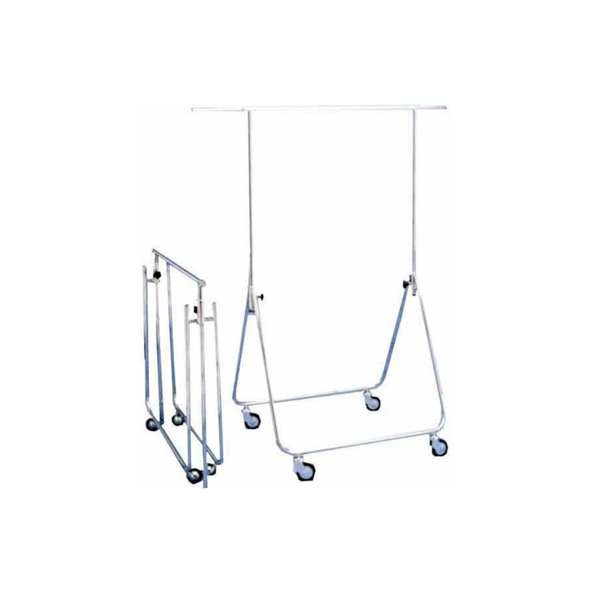 Stender Stand Attaccapanni Appendiabiti Estensibile Con Ruote Singolo Carrello | Leroy Merlin