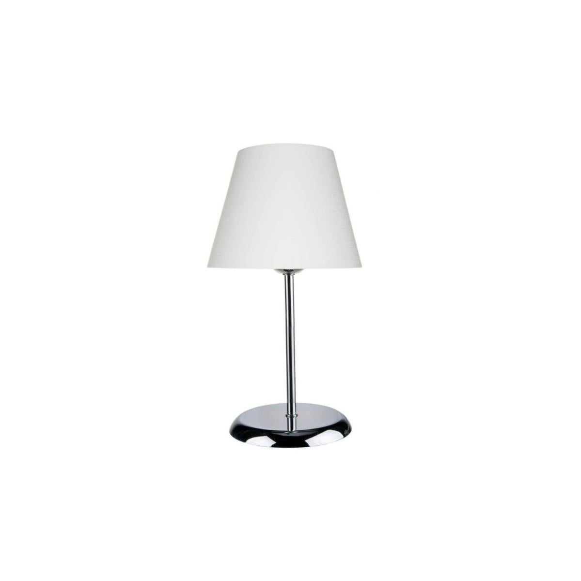Lindby lampada da tavolo Nielson, bianco, altezza paralume 8,5 cm