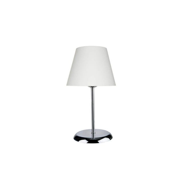 Lindby lampada da tavolo Nielson, bianco, altezza paralume 8,5 cm Lindby lampada da tavolo Nielson, bianco, altezza paralume 8,5 cm