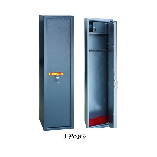 ARMADIO PORTAFUCILI COMBINAZIONE ELETTRONICA DISPLAY LCD TECHNOMAX TCE - Foto 2