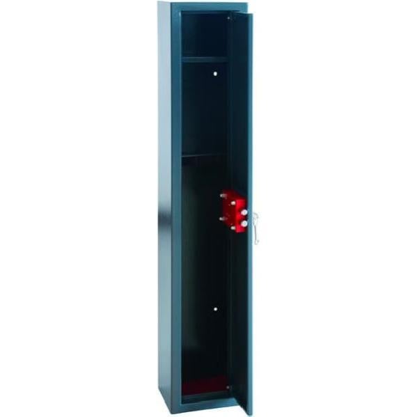 Armadio Portafucili Blindato Utilia - 3 Posti, Acciaio, Con Mensola E Serratura Di Sicurezza