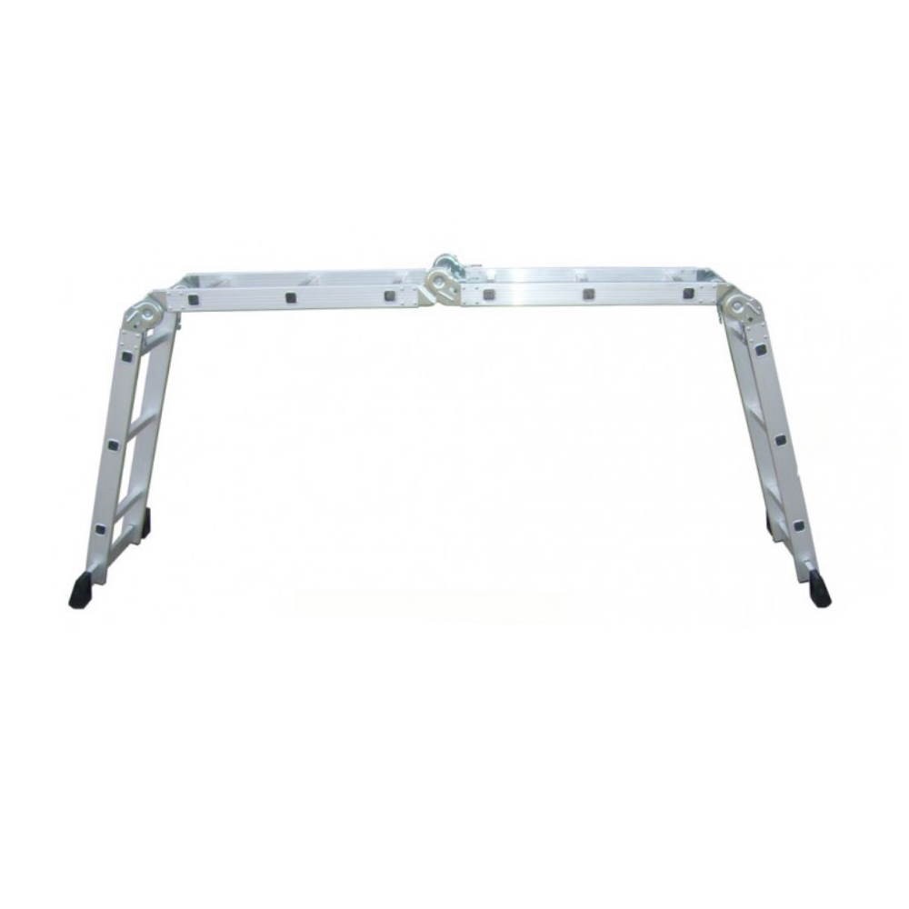 Scala A Gradini In Alluminio Everest 3 Scalini - Portata 150kg, Per Casa E Bricolage, Leggera E Resistente