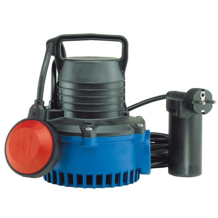 Pompa sommersa Calpeda GQGM 6-18 per drenaggio acque LURIDE con TRITURATORE  Monofase 0,9kW automatica con galleggiante