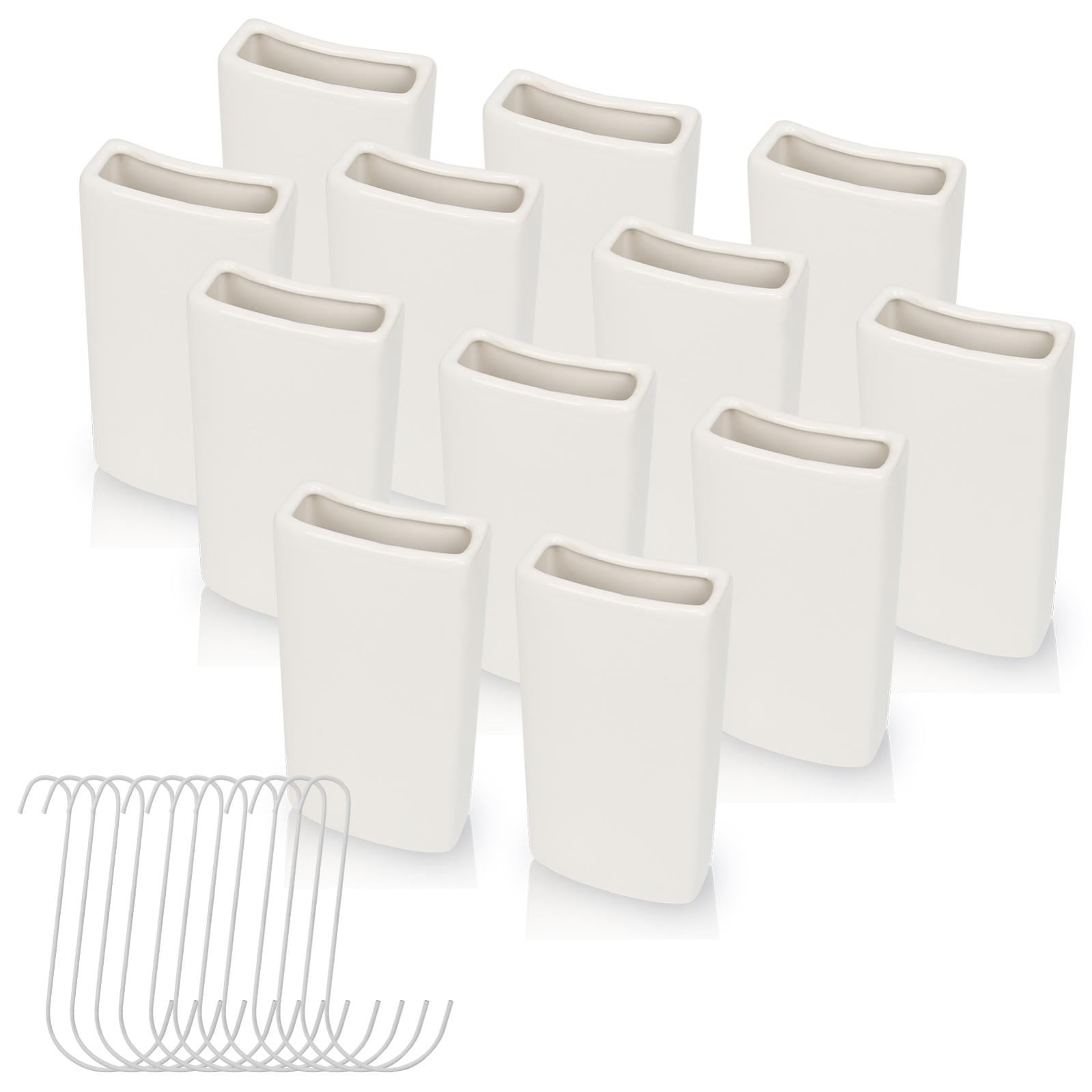 Lot De 3 Humidificateurs En Céramique Pour Radiateur - 250 Ml Chacun, Blanc, Diffuseur De Parfum