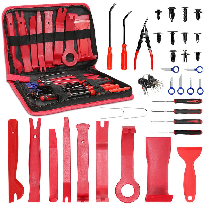 Trousse à outils, Maintenance de voiture et piscines de bricolage Kit  d'outils 124 en 1 Outils à la main professionnelle Set Electricien  professionnel