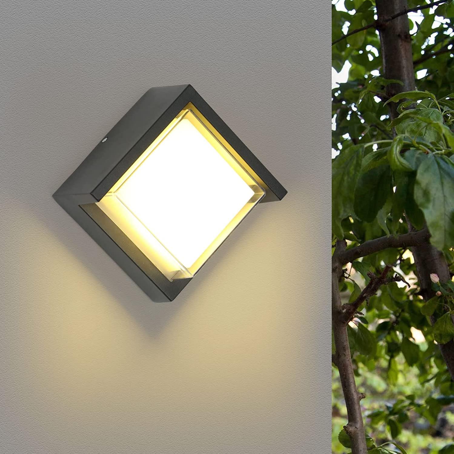 Lampada LED Da Esterno/Interno 18W IP65 - 4000K Luce Naturale, Per Bagno, Giardino, Cortile - Foto 3