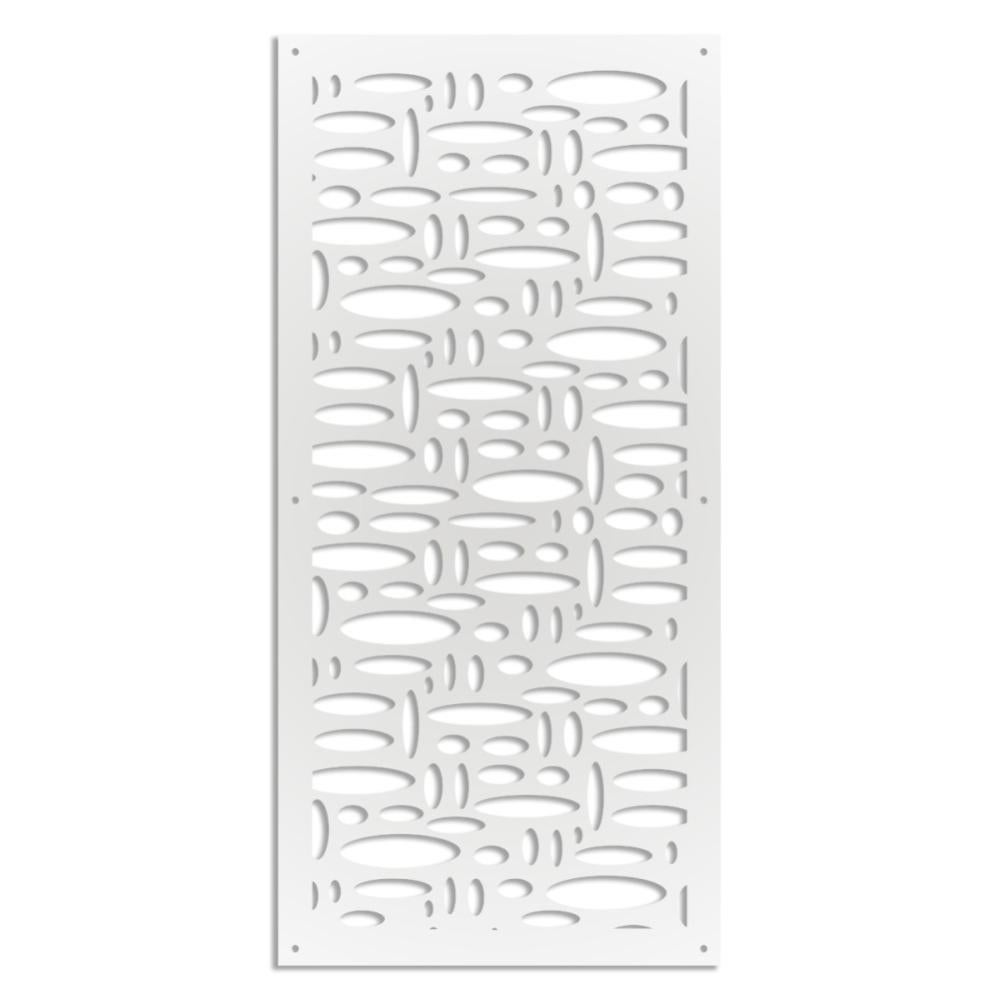 Valeron Estate Tenda A Pannello Per Finestra In Misto Cotone E Lino - 214 Cm - Bianco - Con Tasca Porta Tenda