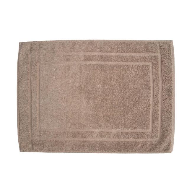 Tappeto In Spugna Di Puro Cotone Tinta Unita - Perla - Foto 7