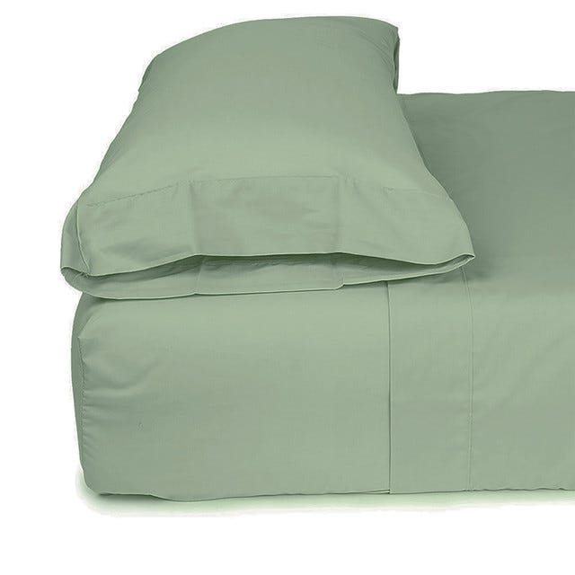 Funda de almohada de 50% poliéster - 50% algodón. En colores lisos