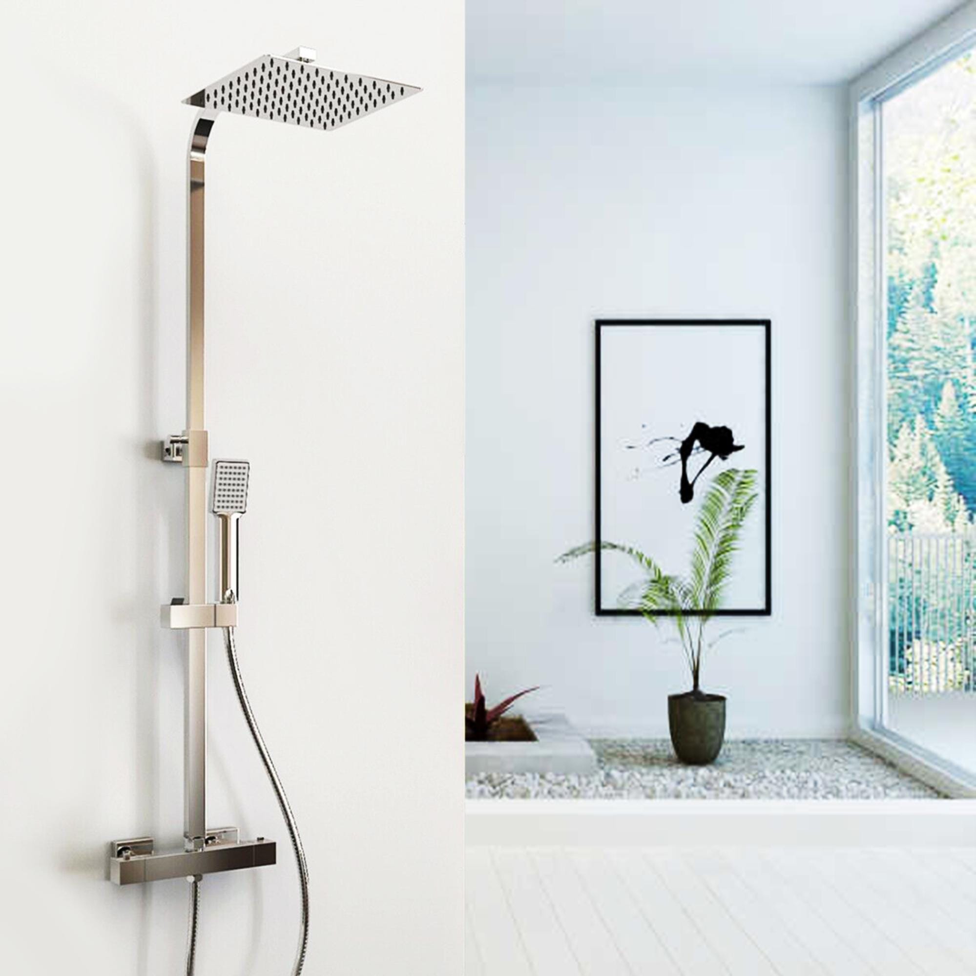 Comprar Grifo de ducha termostático con barra online