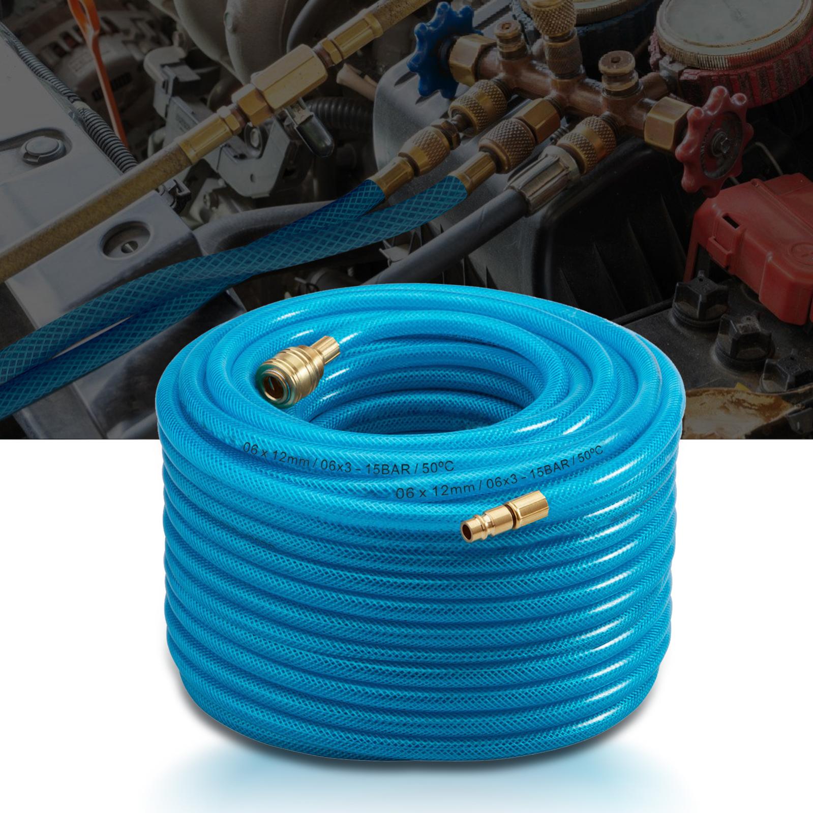 Tuyau D'air Comprimé BGS Technic – 6 Mètres, Raccords Amovibles