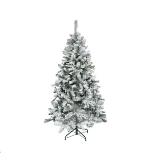 Árvore de Natal Artificial com Neve 180 cm Pvc Verde - 320964