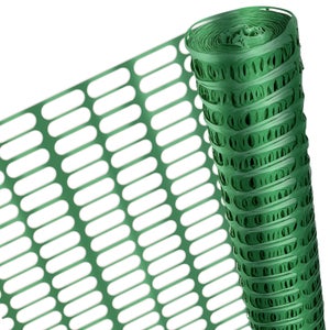 Grillage Plastique Maille Carrée Vert Hauteur 1 m Différentes Longueurs  Catral