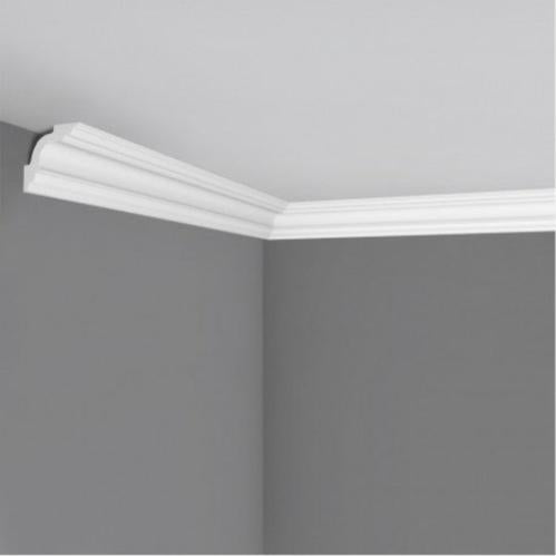 €0,49ml *** STOCK *** Pacco da 300ml di cornice decorativa in polistirene  compatto XPS 35X35x2000 LD35C/K35