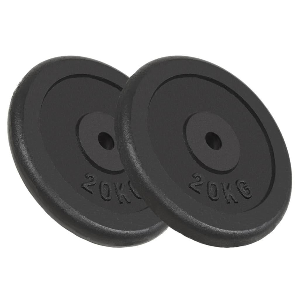 Plaques De Poids DP 2 Et 2,5 Lb - Standard - En Fer - Fabriqué Aux USA - Vintage