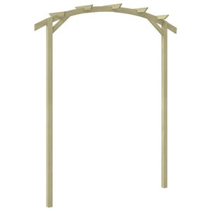 Arco per rampicanti cm.40x150x240 h in metallo verniciato verde