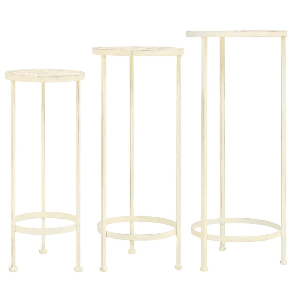 Piedistallo Decorativo Design Toscano La Ghirlanda Di Rose | Colonna In Pietra Ricostruita 86,5 Cm | Bianco Antico Fatto A Mano Per Giardino E Interni