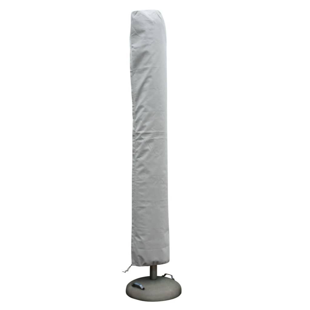 Housse De Parasol Ou Séchoir à Linge – Polyester Oxford 210D – Cordon De Serrage – Tailles 160 à 200 Cm – Gris
