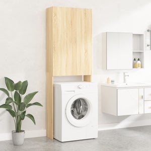 vidaXL Base para lavadora con cajón Base blanca para lavadora