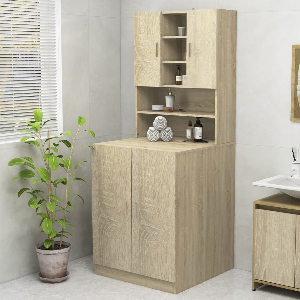 Meuble lave-linge Vicco Liana, meuble de salle de bains, meuble