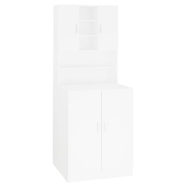 Mueble de lavadora KD103-2341 blanco nogal - 893RAN3303