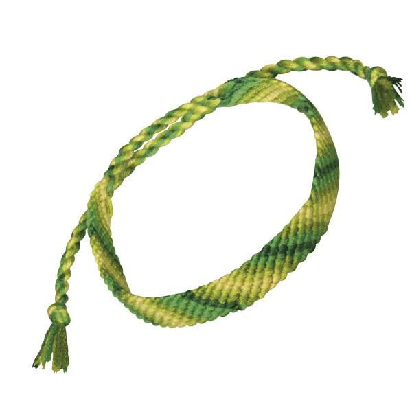 Fil coton vert pour bracelet brésilien - Rayher