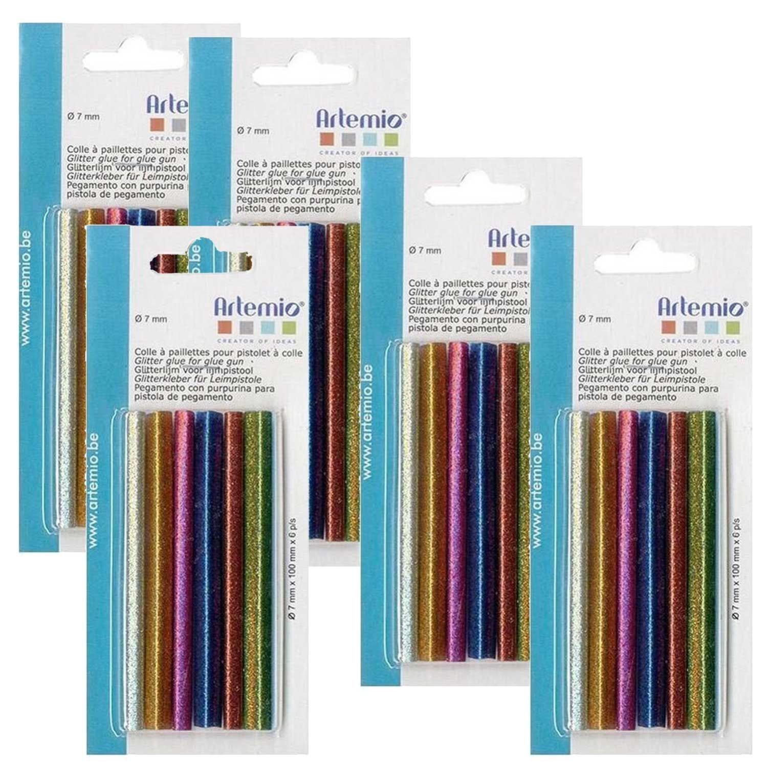 Stick Per Sigilli Di Cera Tomgenrine - 36 Pezzi Rosa, Fusione Rapida Per Pistola Colla, Per Inviti E Lavoretti - Foto 7