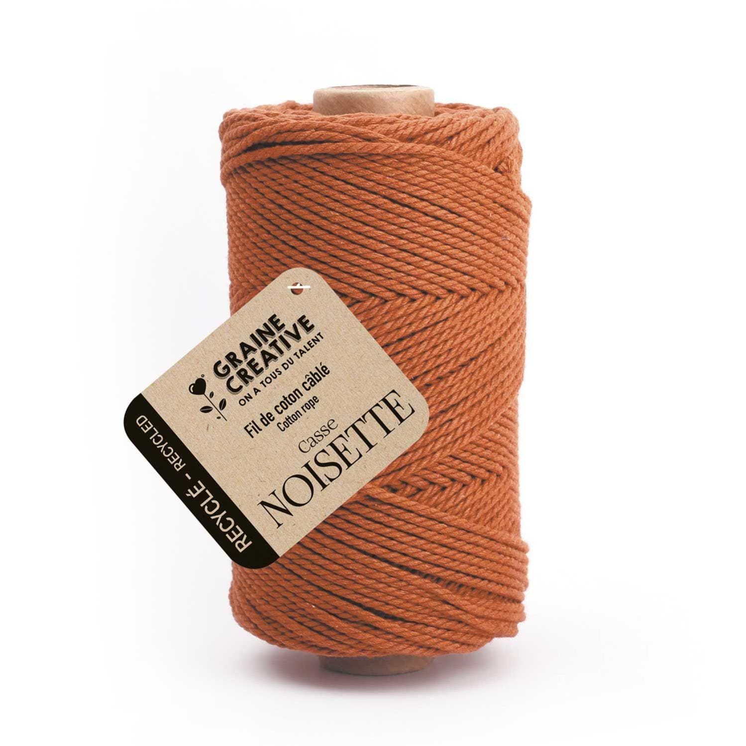 Bobina di cotone riciclato 2 mm Nocciola | Leroy Merlin Bobina di cotone riciclato 2 mm Nocciola | Leroy Merlin