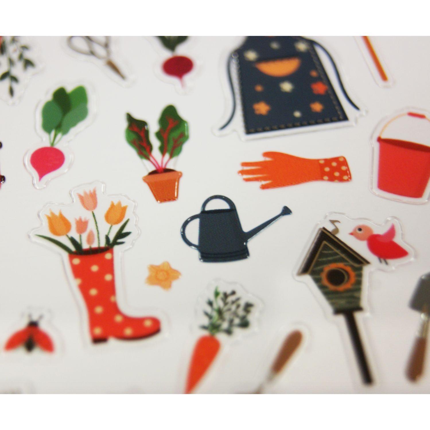 Stickers Jardinage 7,5 x 10 cm Global Gift Leroy Merlin