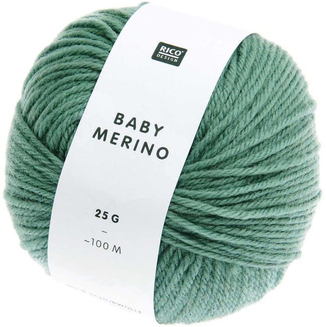 Gomitolo di lana - Edera - Baby Merino