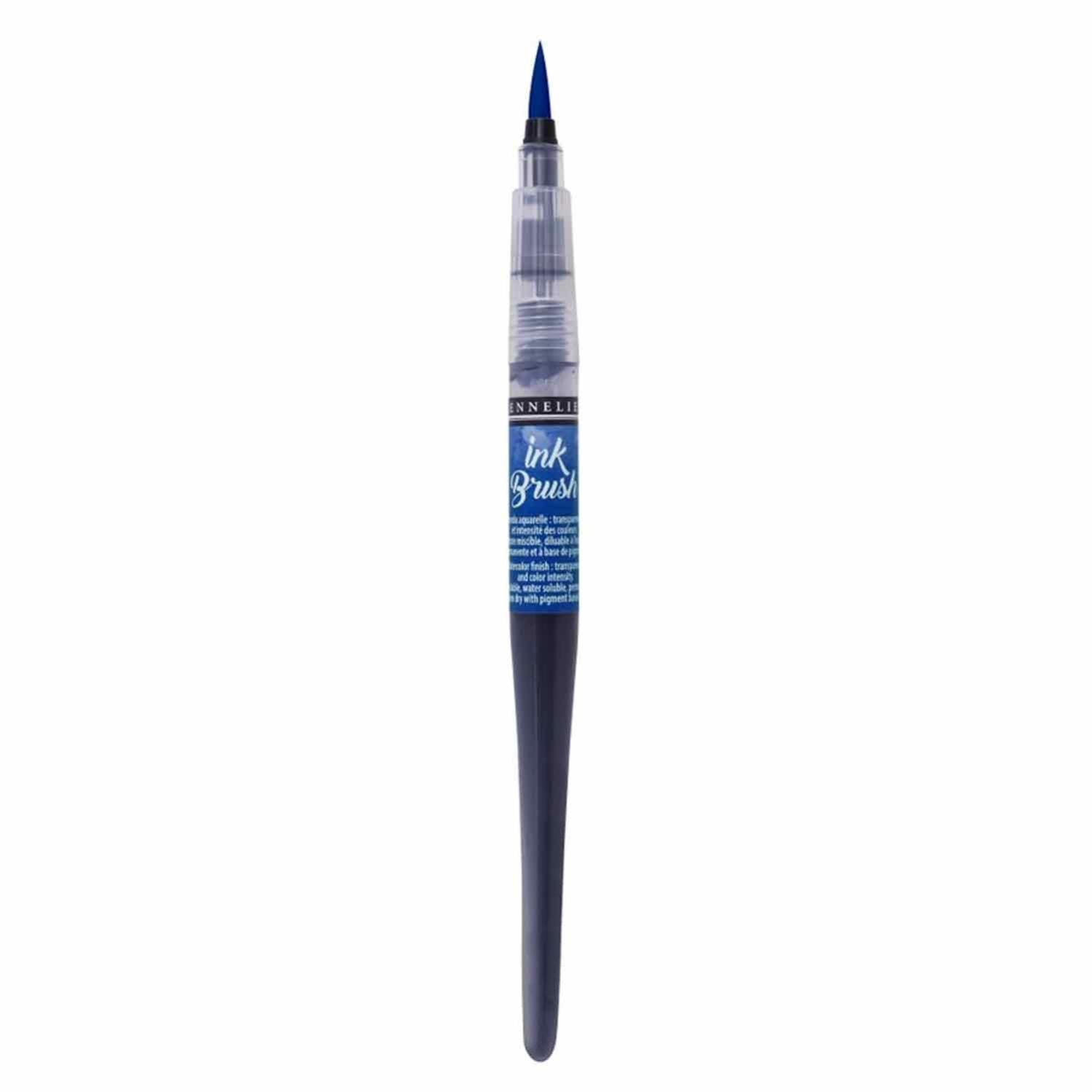 Pennello con serbatoio Ink Brush 6,5 ml - Blu primario