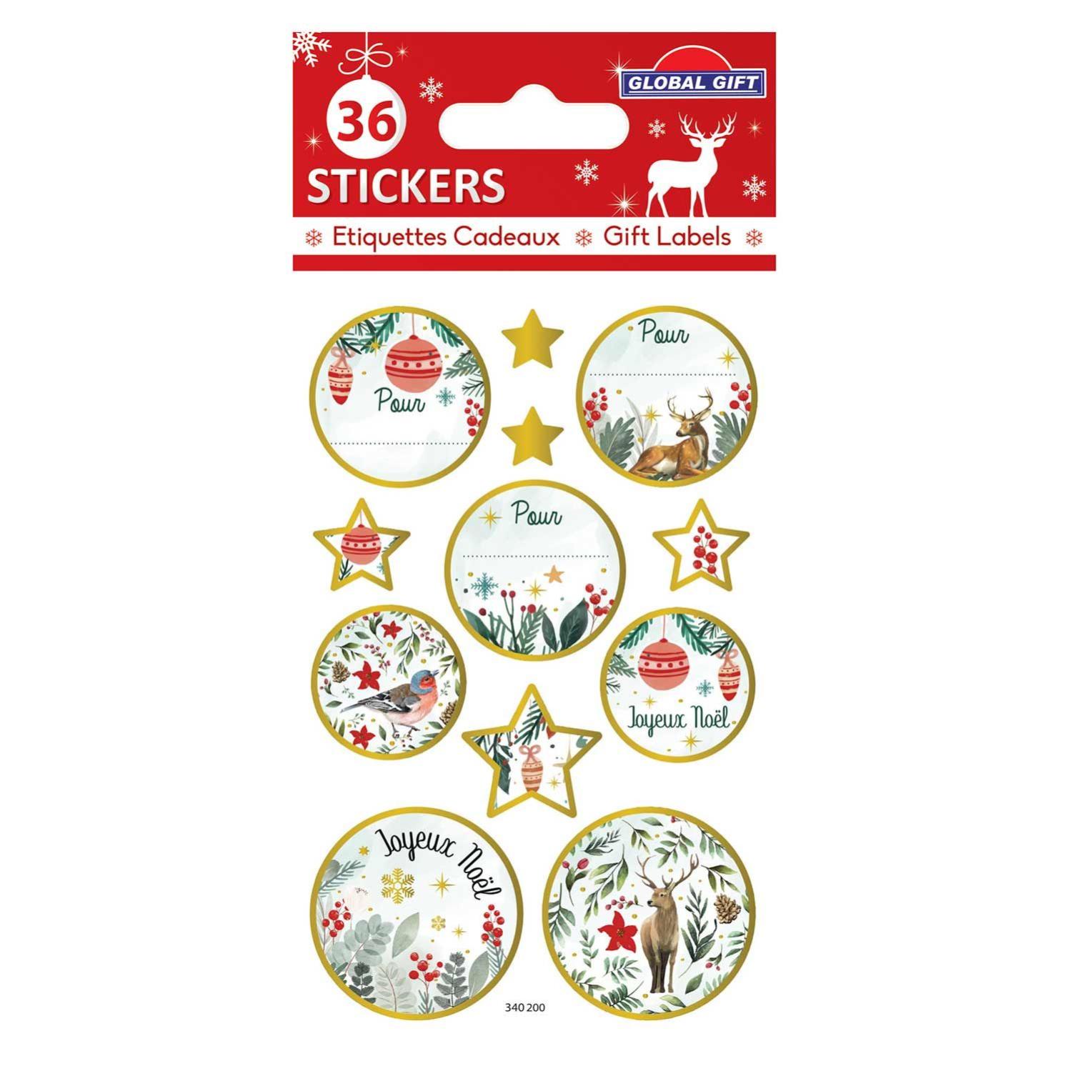 Set 9 Adesivi Natalizi Per Finestre – 245 Pezzi Decorativi Statici Riutilizzabili In PVC, Fai Da Te