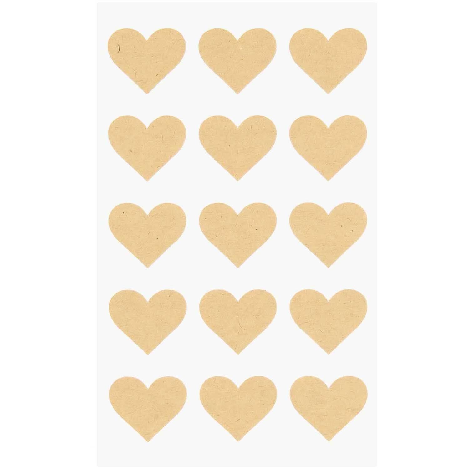 Lot De 120 Autocollants Cœurs Rouges Sur Papier Kraft – 10 Feuilles De 12 étiquettes, Diamètre 3,5 Cm, Pour Emballage Cadeaux, Décoration, Noël, Saint-Valentin