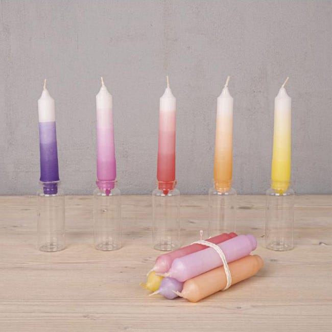 Kit per candele fai da te a tonalità calda