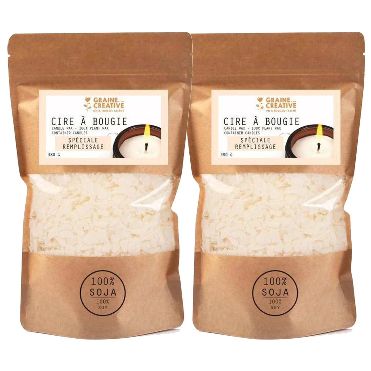 Cire de soja Blanc 20 KG - Cire à Bougie végétale