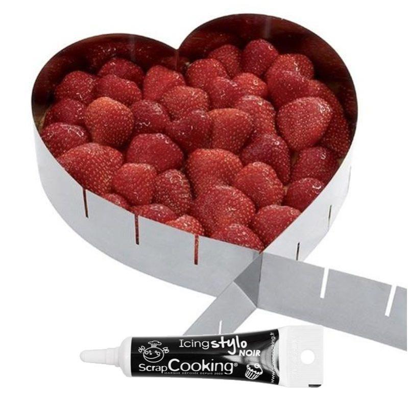 Kit Decorazione Torte E Dessert: Siringa Per Glassa Con 7 Ugelli E 3 Raschietti, Iniettore Per Cupcake, Strumenti Per Pasticceria Fai-da-te, Regalo Per Compleanno E Natale - 2