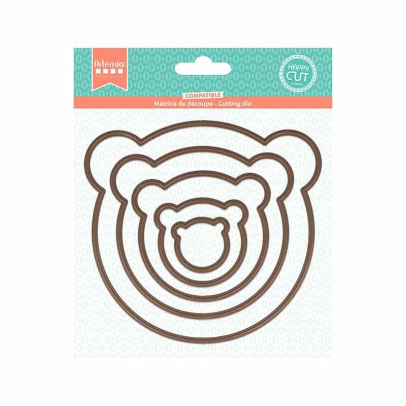 Set Matrici Di Taglio - Testa D'orso On - 7