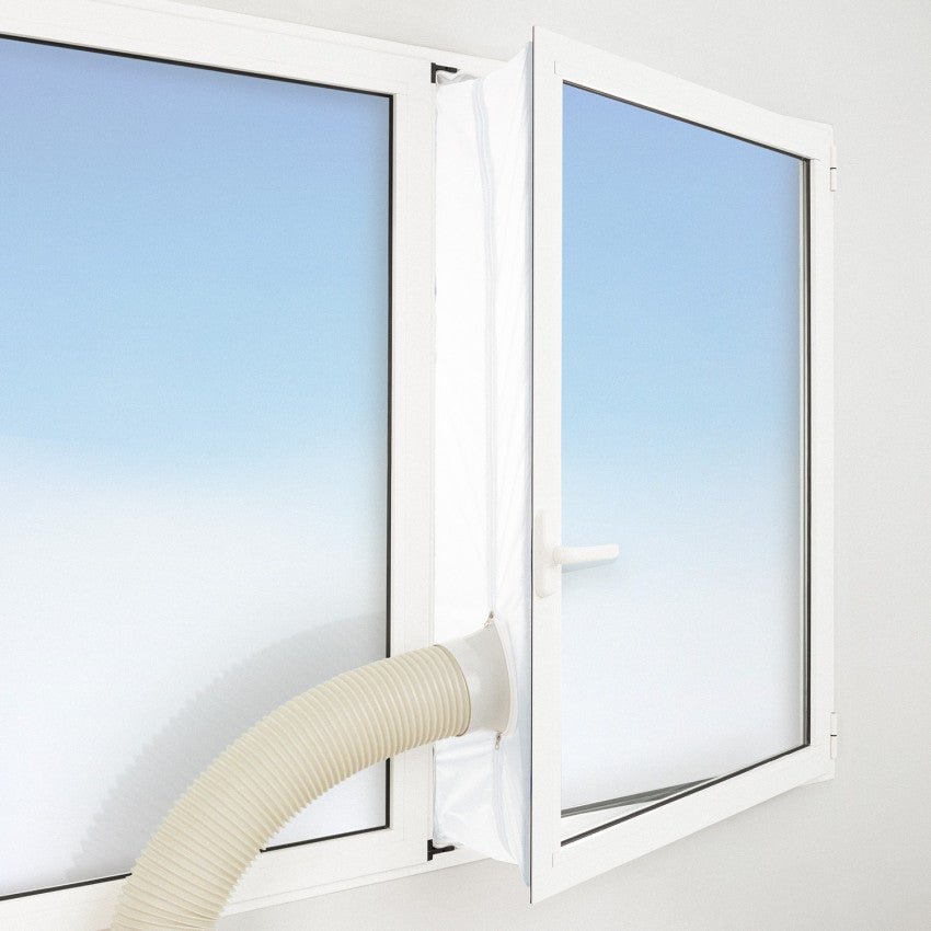 siga adelante oscuro Interconectar Kit de extracción y aislamiento de ventanas abatibles para aires  acondicionados portátiles | Leroy Merlin