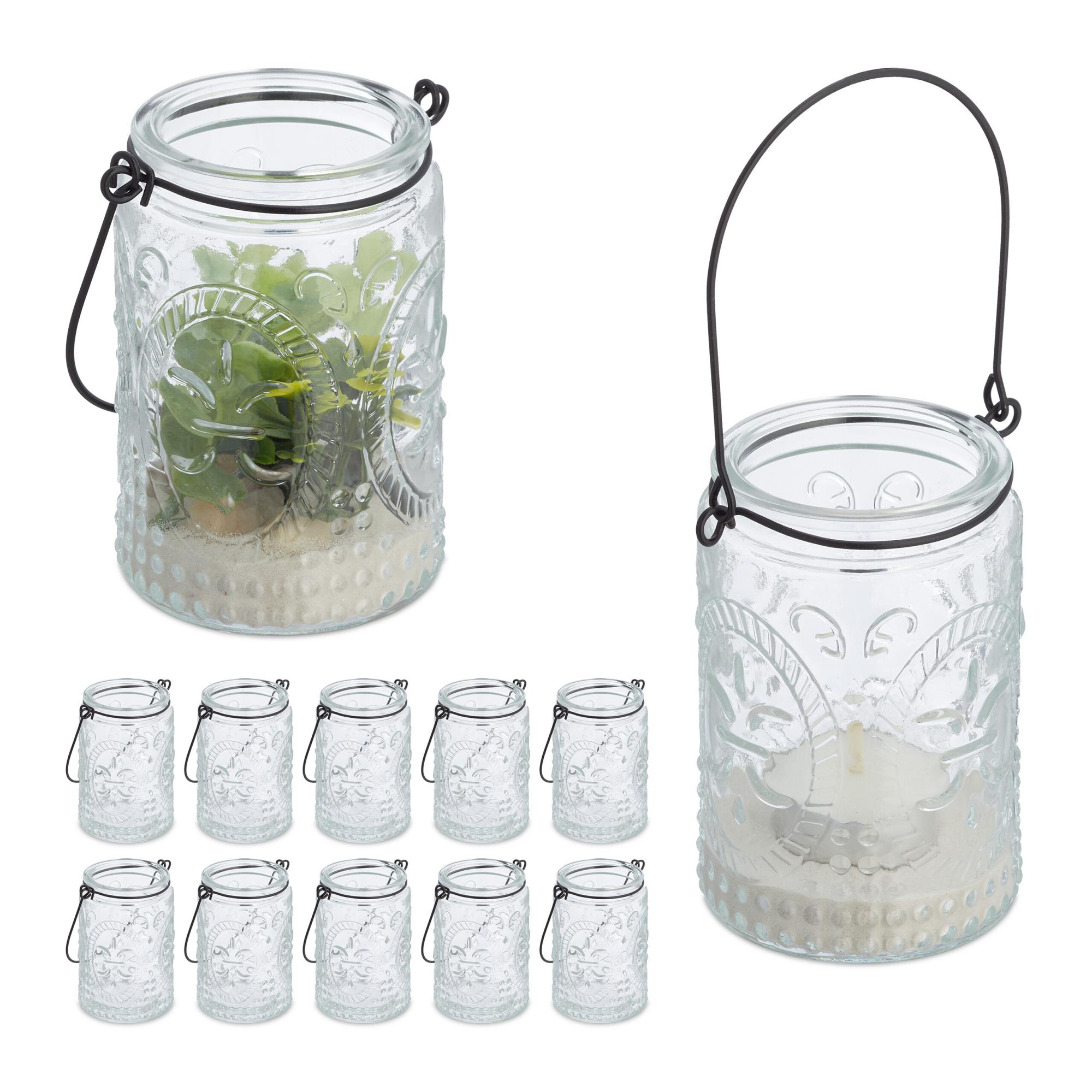 Tuuters Set Da 4 Imbuti In Vetro Borosilicato, Made In Germany, Resistenti Al Calore, 35-100 Mm, Per Cucina E Laboratorio