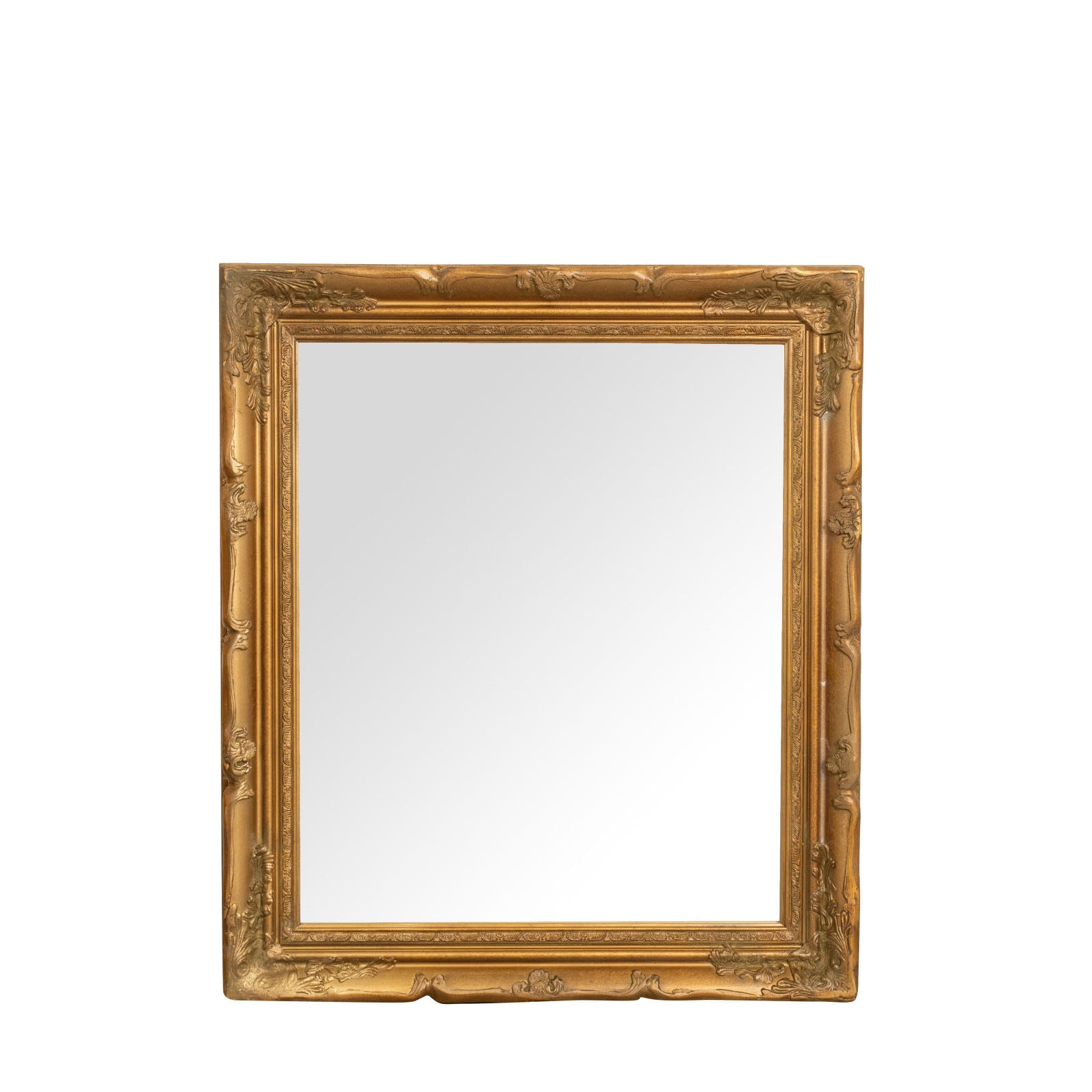 Specchio da parete 74x64x4 cm Made in Italy, Specchio shabby, Specchiera  bagno color oro anticato, Specchio vintage da parete
