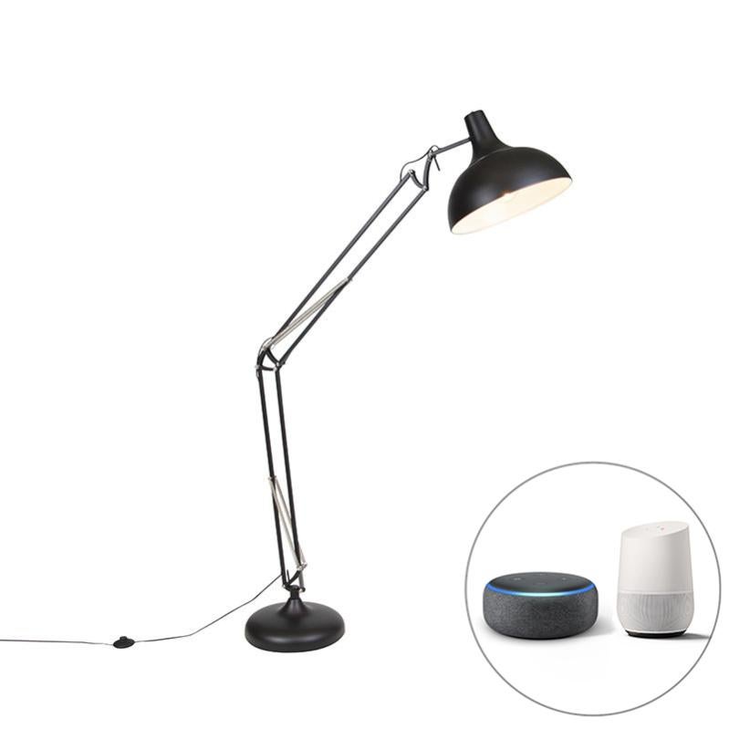 Lampada Da Terra Intelligente Con Cambio Colore | Luci LED RGB, Comando Vocale E App, Atmosfera Moderna Per Soggiorno - 2