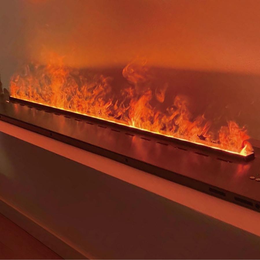 Camino Elettrico A Vapore 3D - Effetto Fiamma Realistico Per Soggiorno, Camera E Ufficio