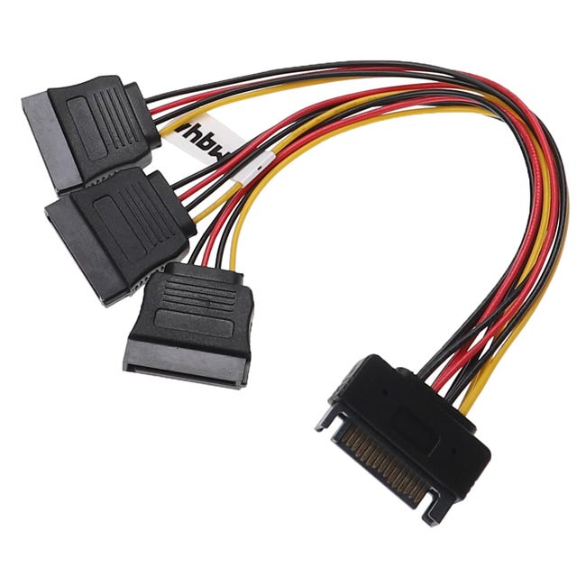 Vhbw câble de raccordement SATA vers USB pour disque dur 2'5 HDD - Plug &  Play, noir
